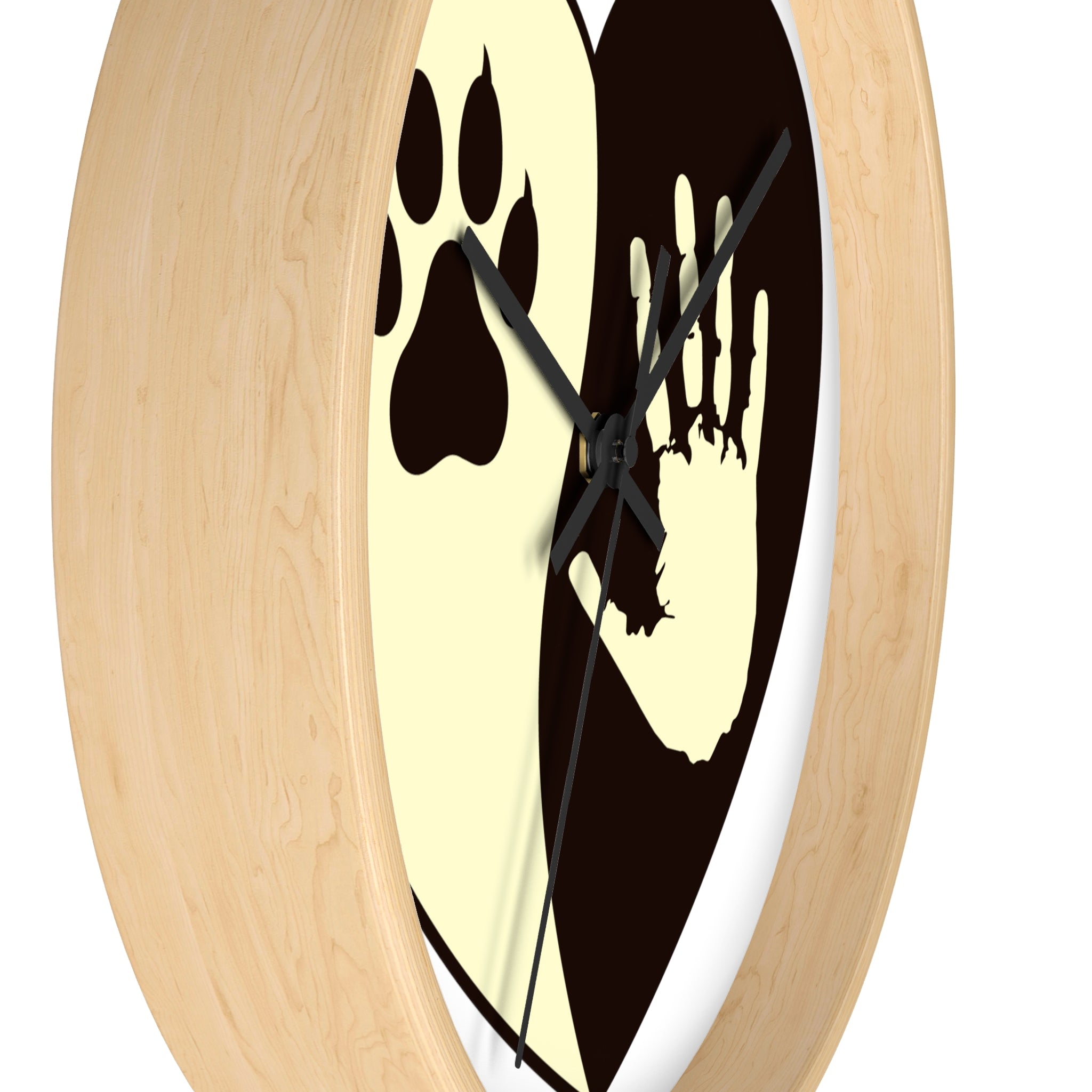 LOVE PAW Wall Clock