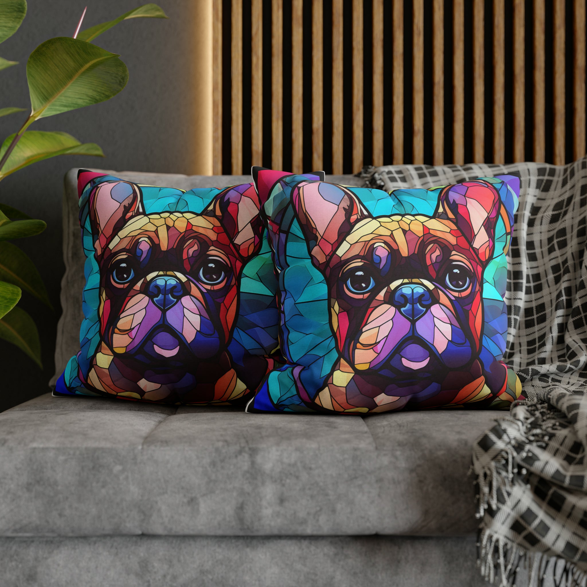 FRENCH BULLDOG Square Pillow Case