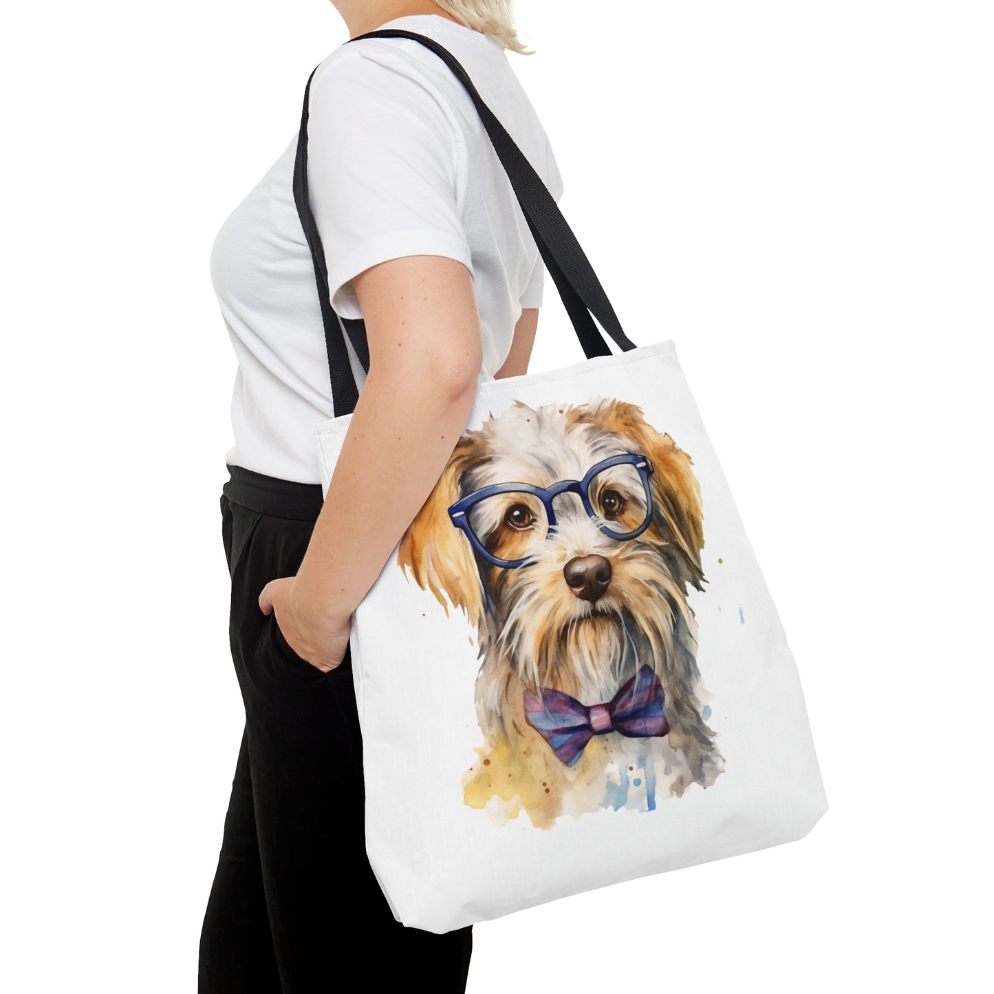 NERDY DOG Tote Bag DUAL FACE