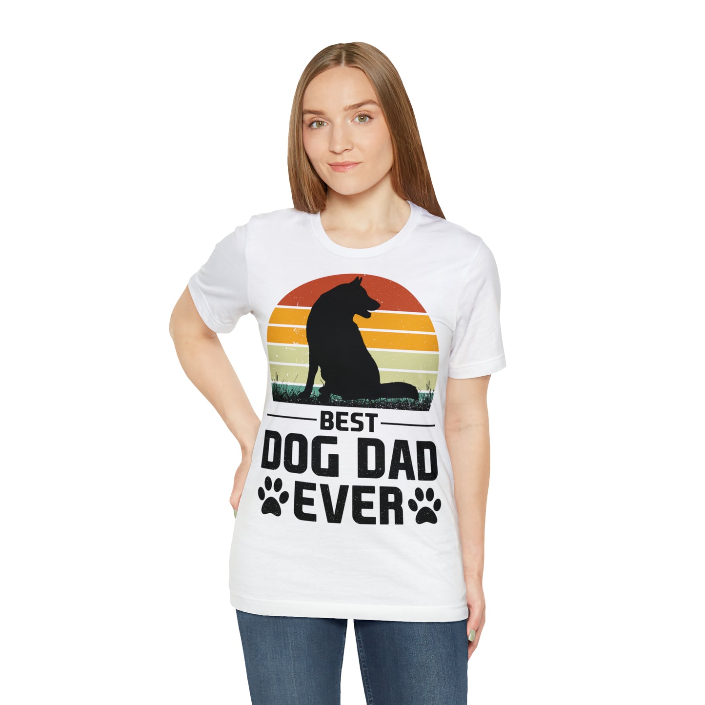 DOG DAD Jersey Short Sleeve Tee