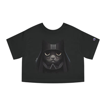 CAT VADER Champion Women's Heritage Cropped T-Shirt