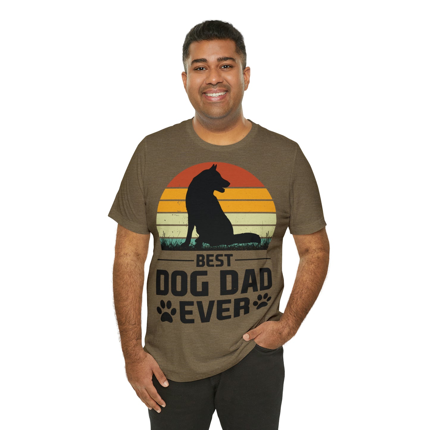 DOG DAD Jersey Short Sleeve Tee