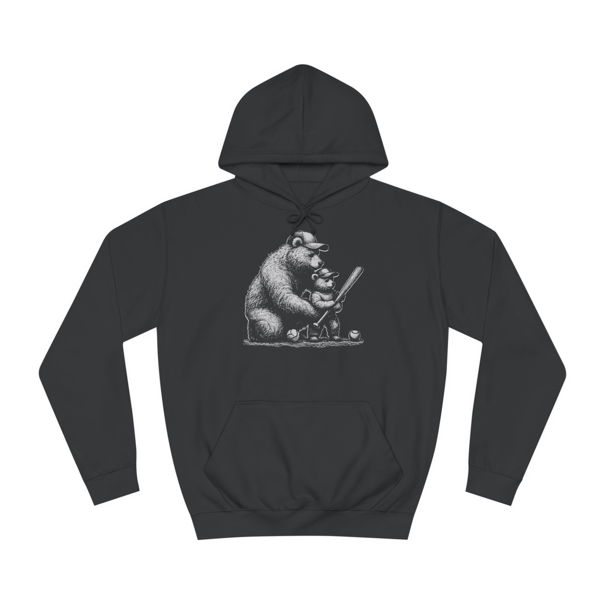 BEAR DAD AND SON Unisex College Hoodie