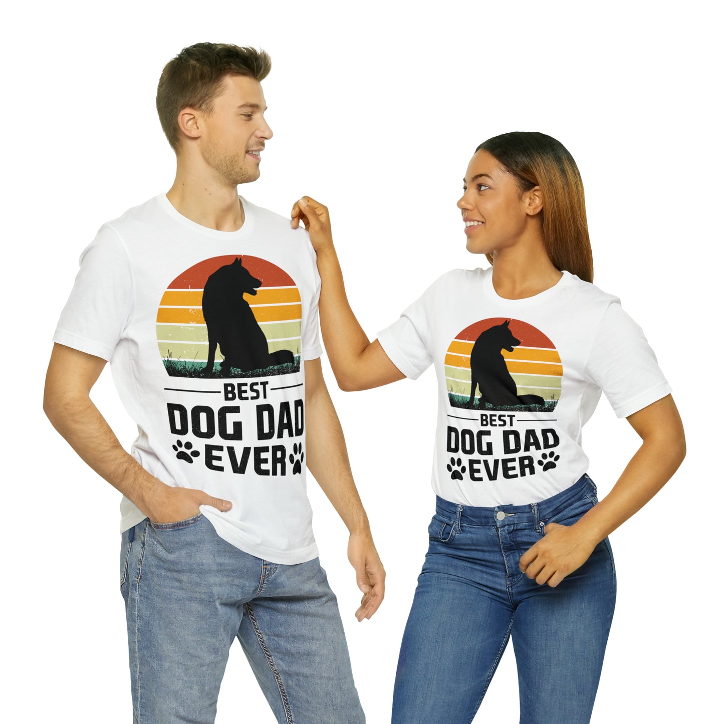 DOG DAD Jersey Short Sleeve Tee