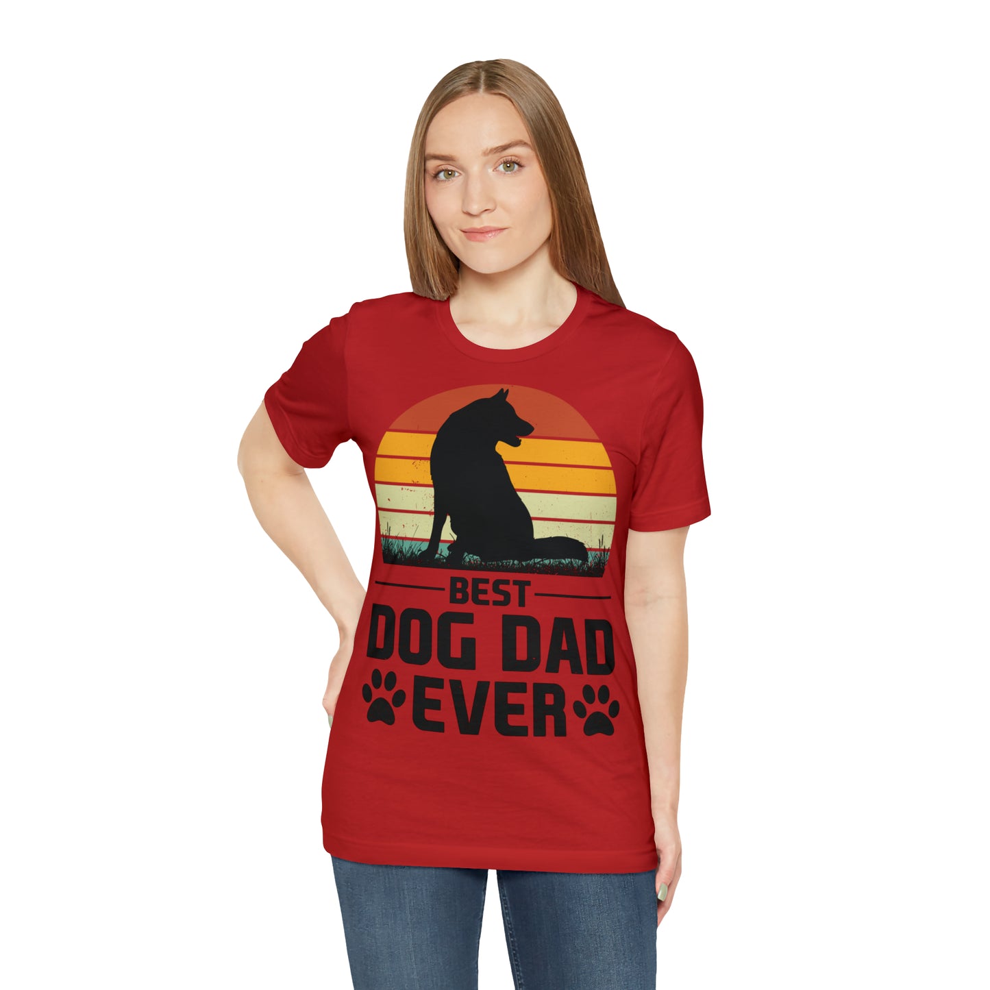 DOG DAD Jersey Short Sleeve Tee