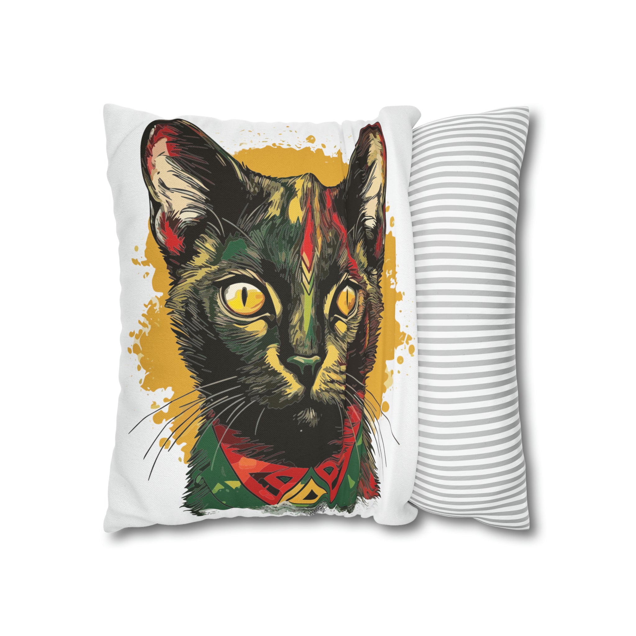 CAT Square Pillow Case