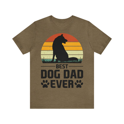 DOG DAD Jersey Short Sleeve Tee