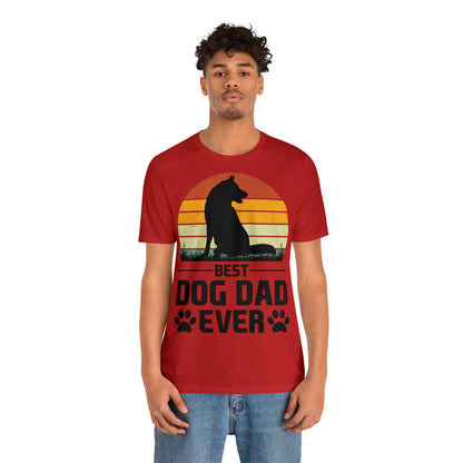 DOG DAD Jersey Short Sleeve Tee