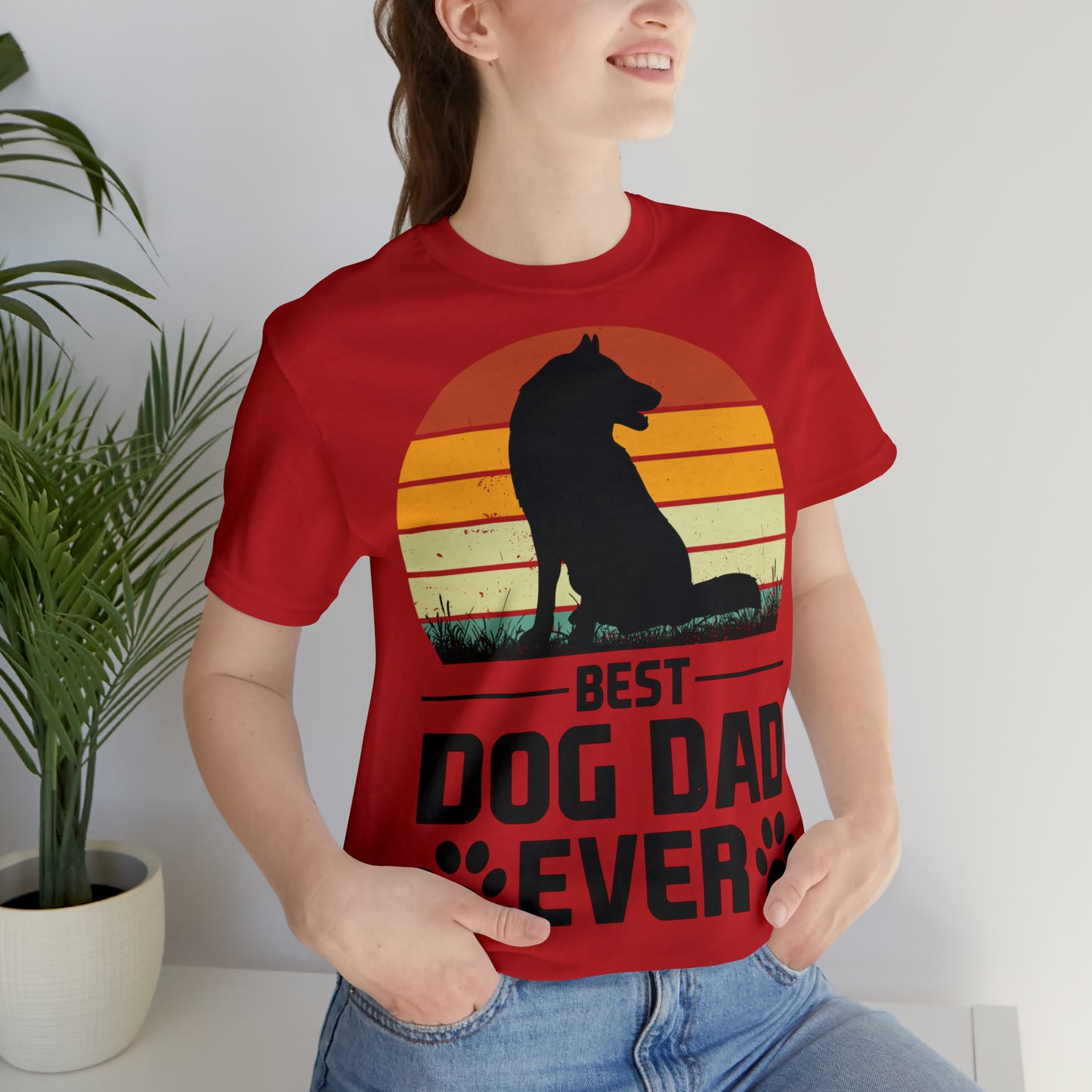 DOG DAD Jersey Short Sleeve Tee