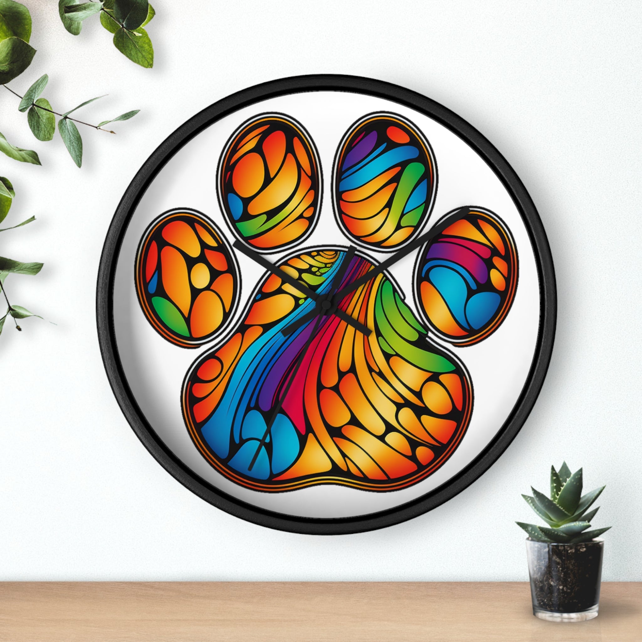 PAW Wall Clock