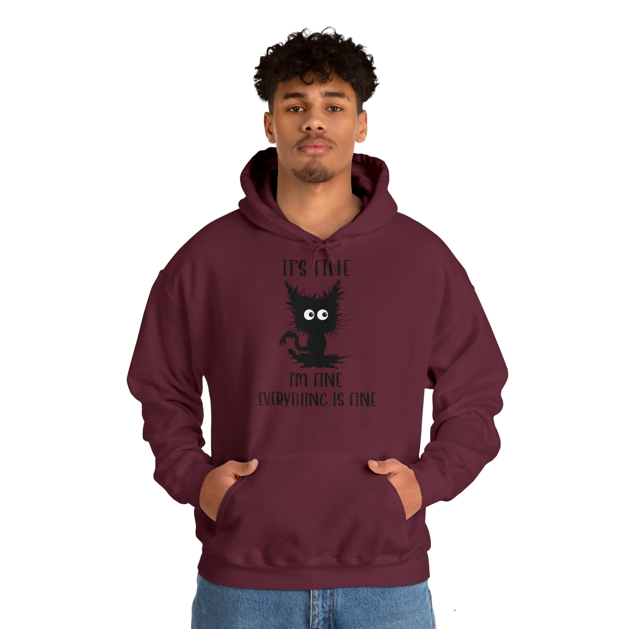 CAT AM FINE Unisex Heavy Blend™ Hooded Sweatshirt