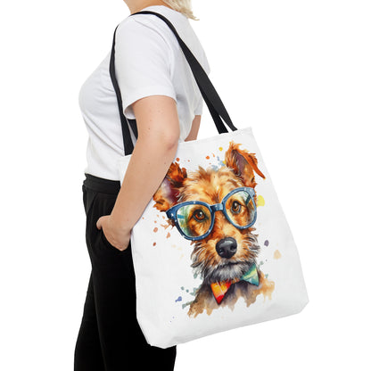 NERDY DOG Tote Bag