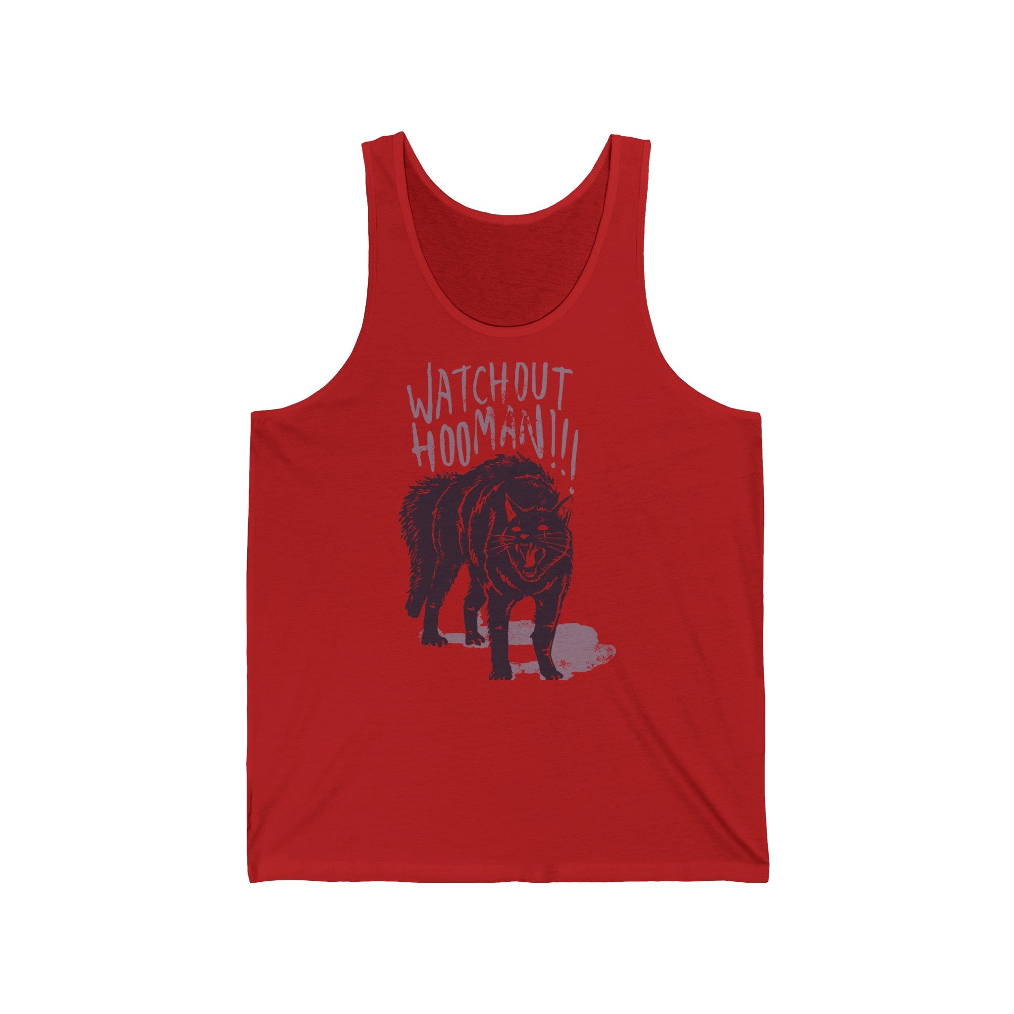 ANGRY CAT Unisex Jersey Tank