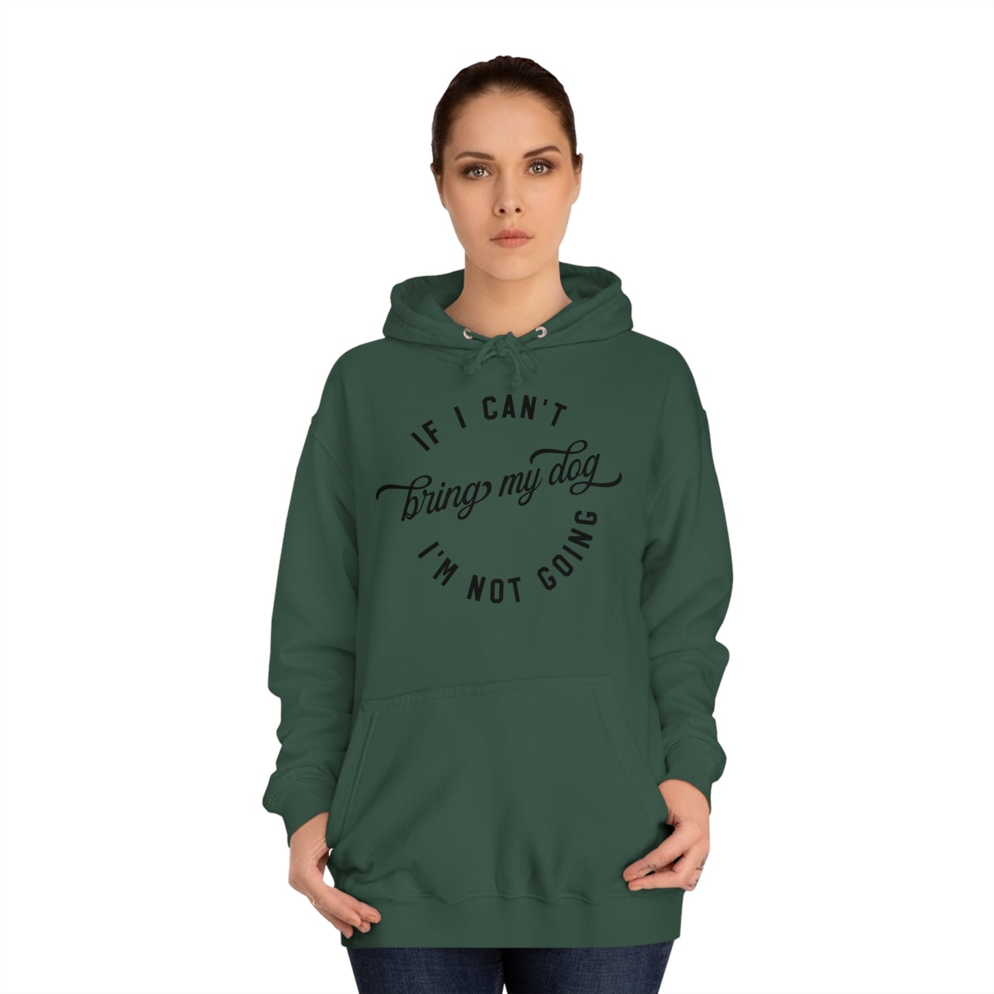 DOG LOVER WOMEN College Hoodie