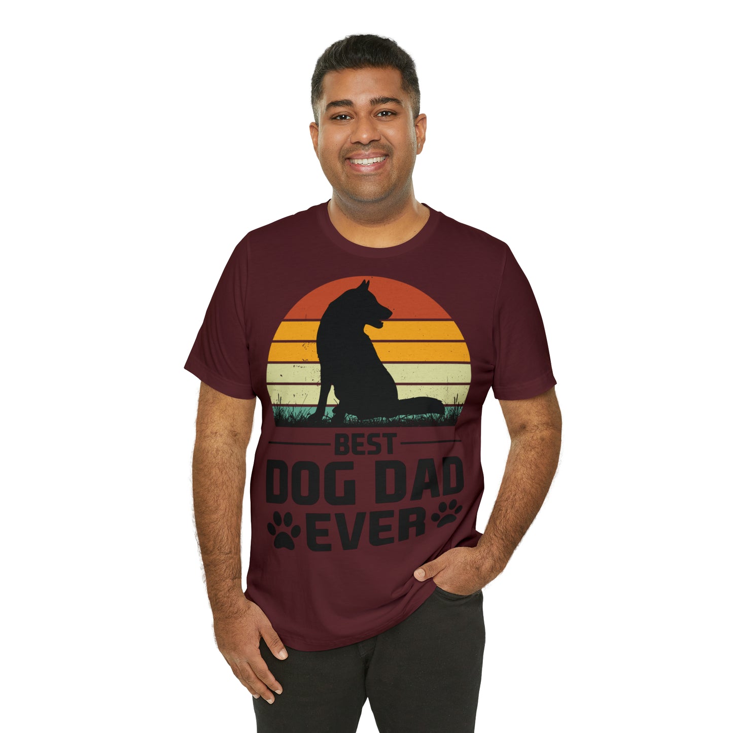 DOG DAD Jersey Short Sleeve Tee