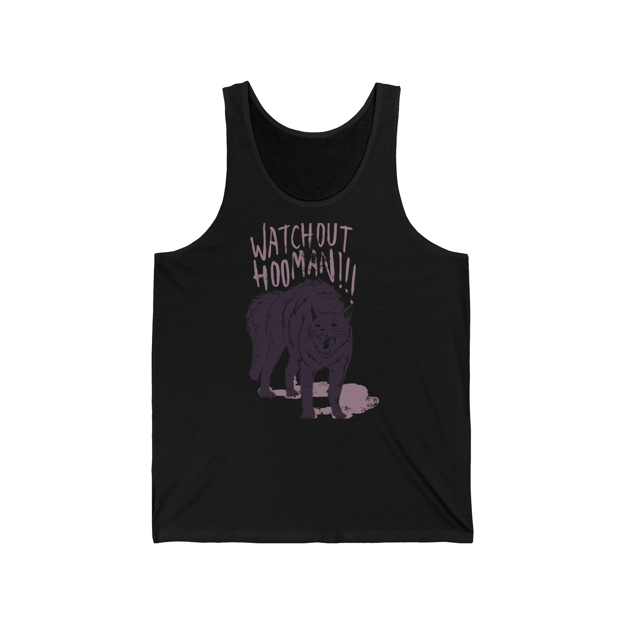 ANGRY CAT Unisex Jersey Tank