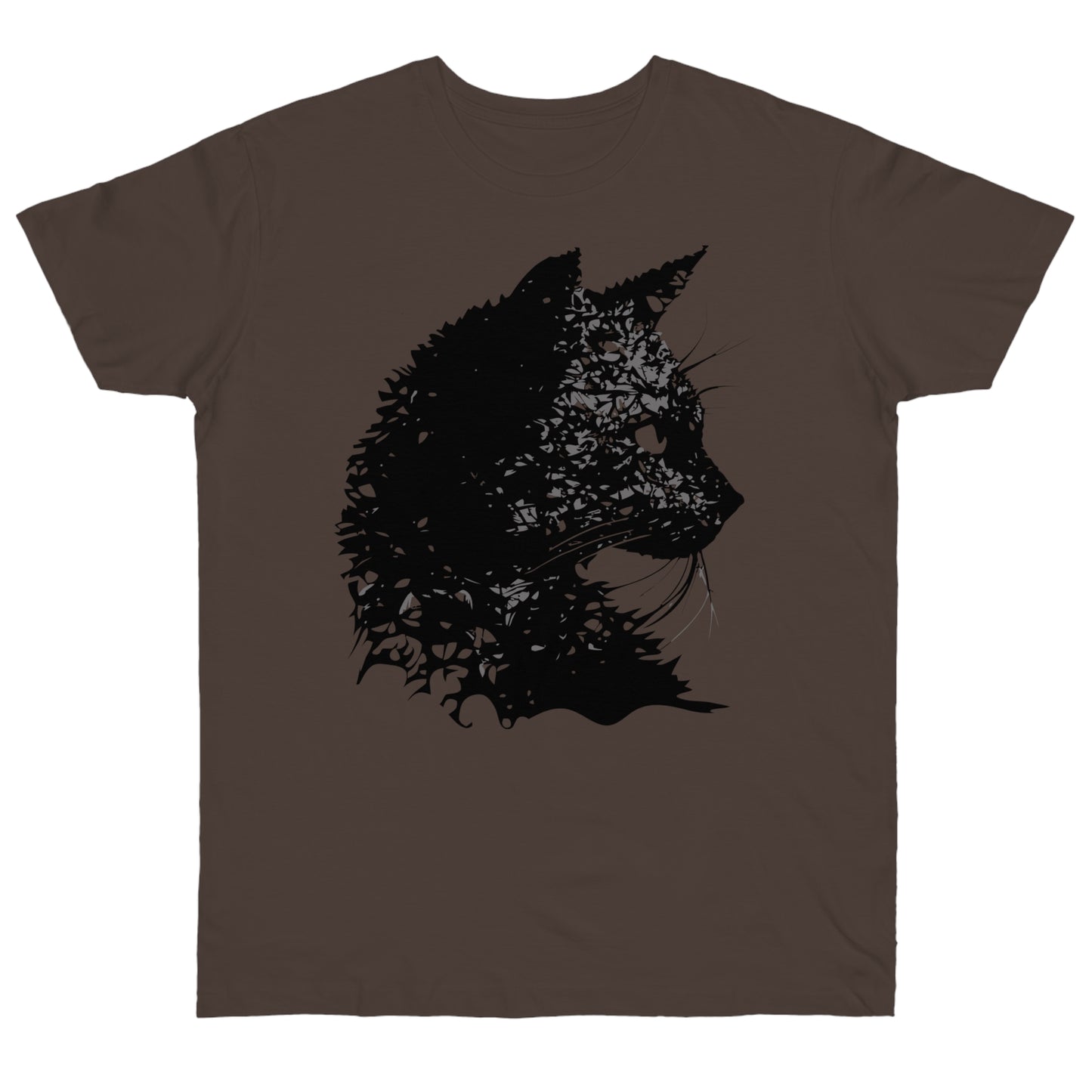 cat black Single Jersey T-shirt