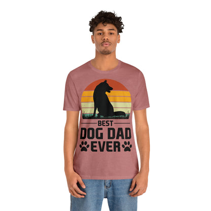 DOG DAD Jersey Short Sleeve Tee