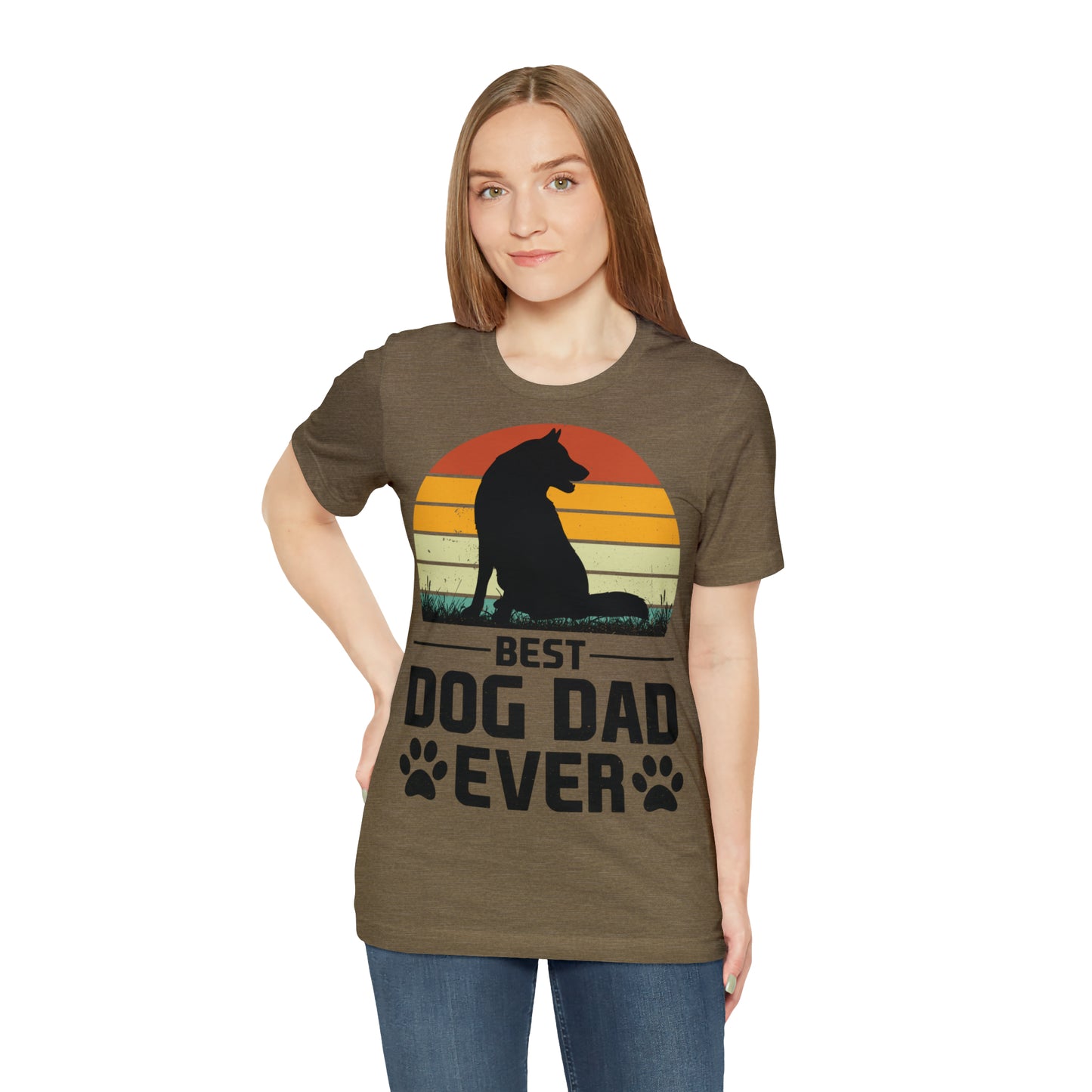 DOG DAD Jersey Short Sleeve Tee