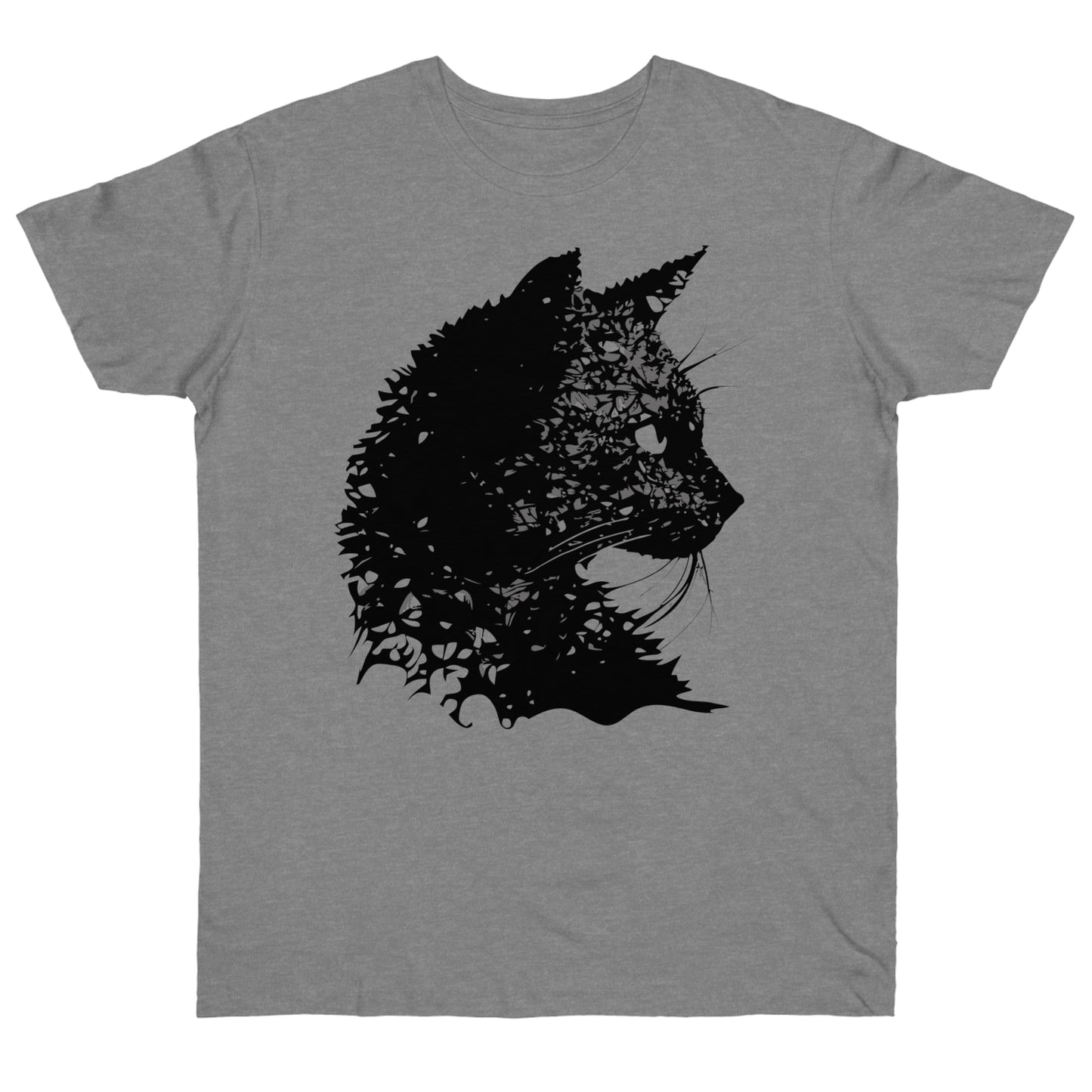 cat black Single Jersey T-shirt