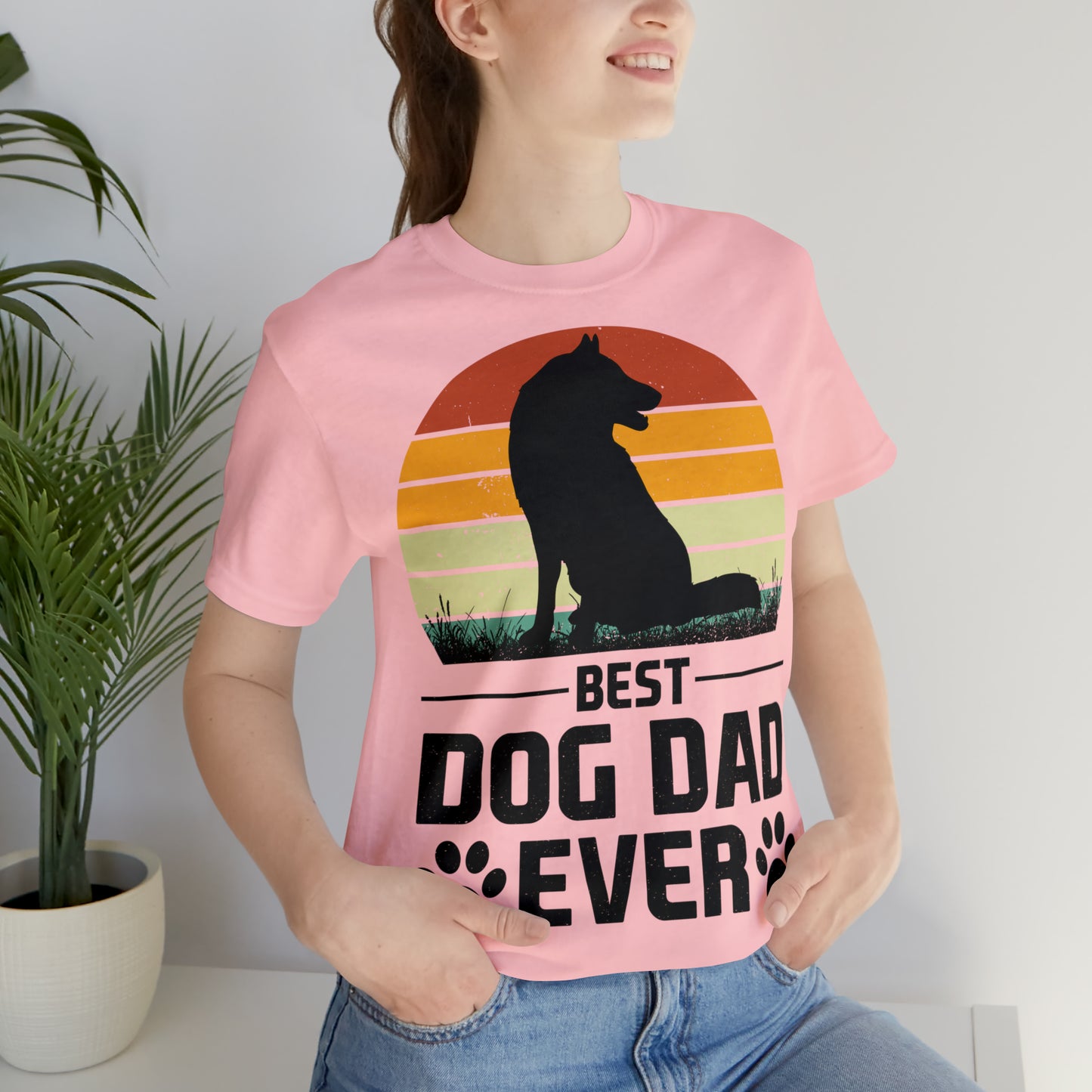 DOG DAD Jersey Short Sleeve Tee