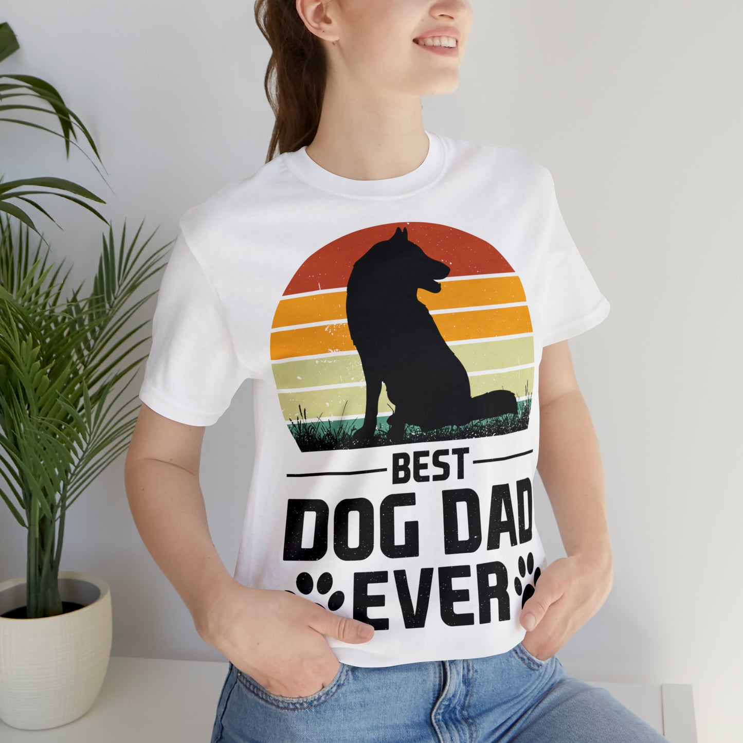 DOG DAD Jersey Short Sleeve Tee