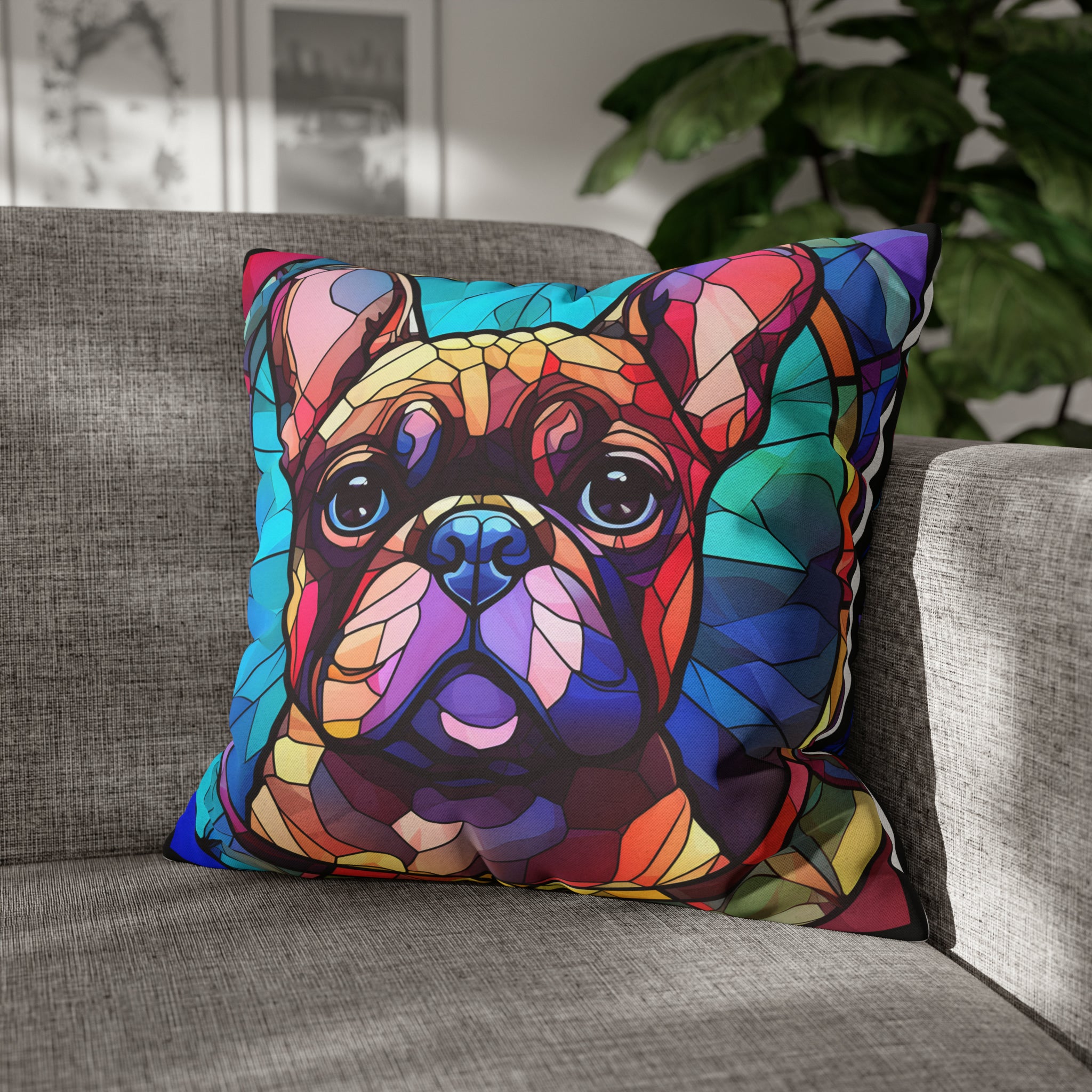 FRENCH BULLDOG Square Pillow Case