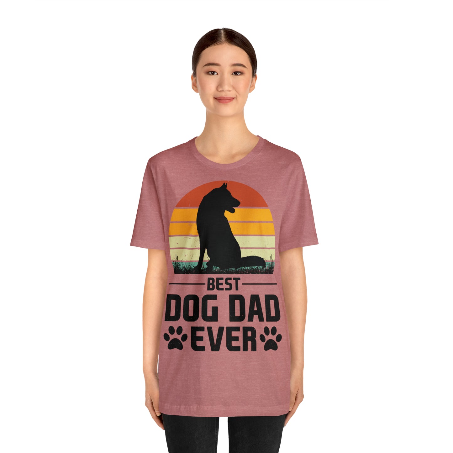 DOG DAD Jersey Short Sleeve Tee