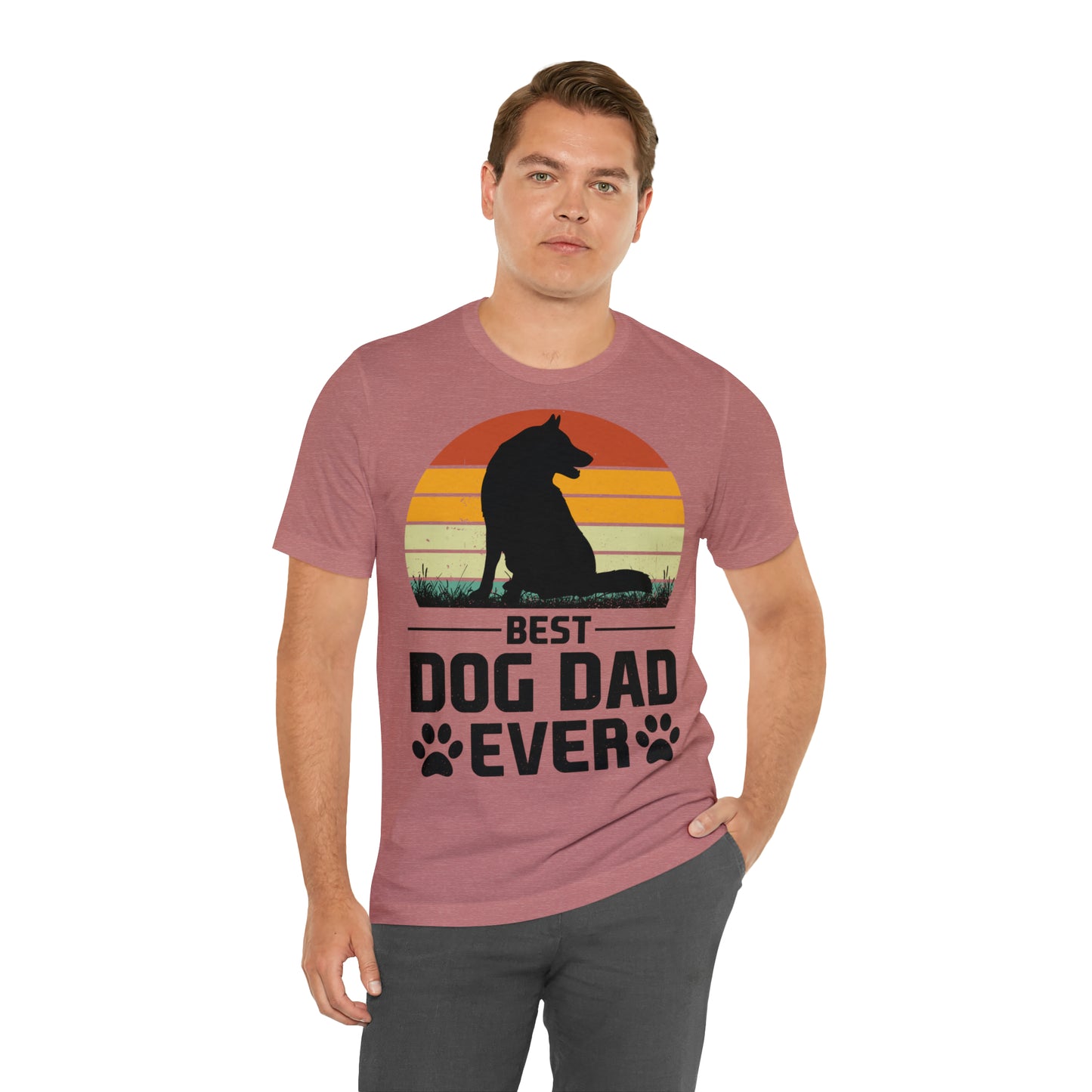 DOG DAD Jersey Short Sleeve Tee