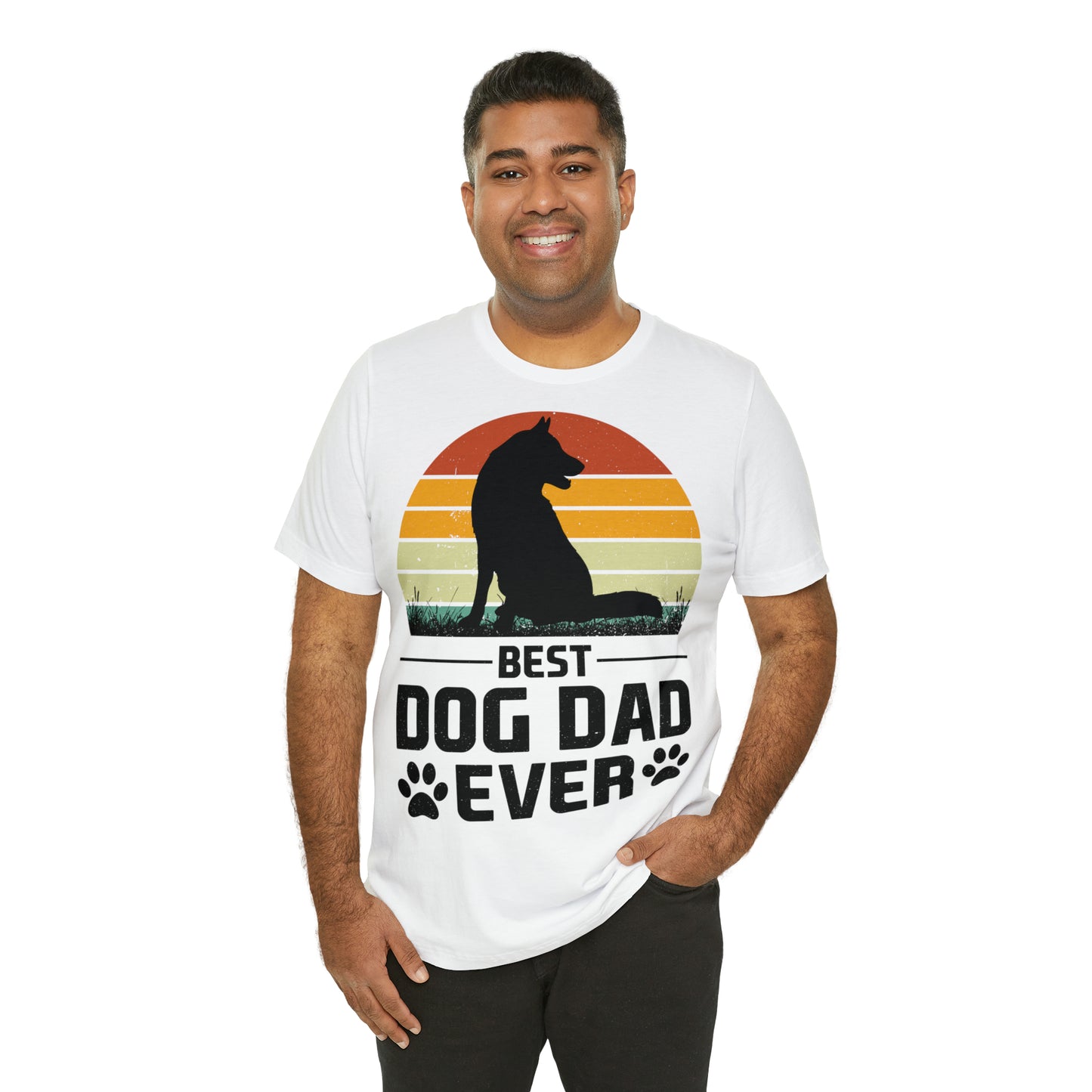 DOG DAD Jersey Short Sleeve Tee