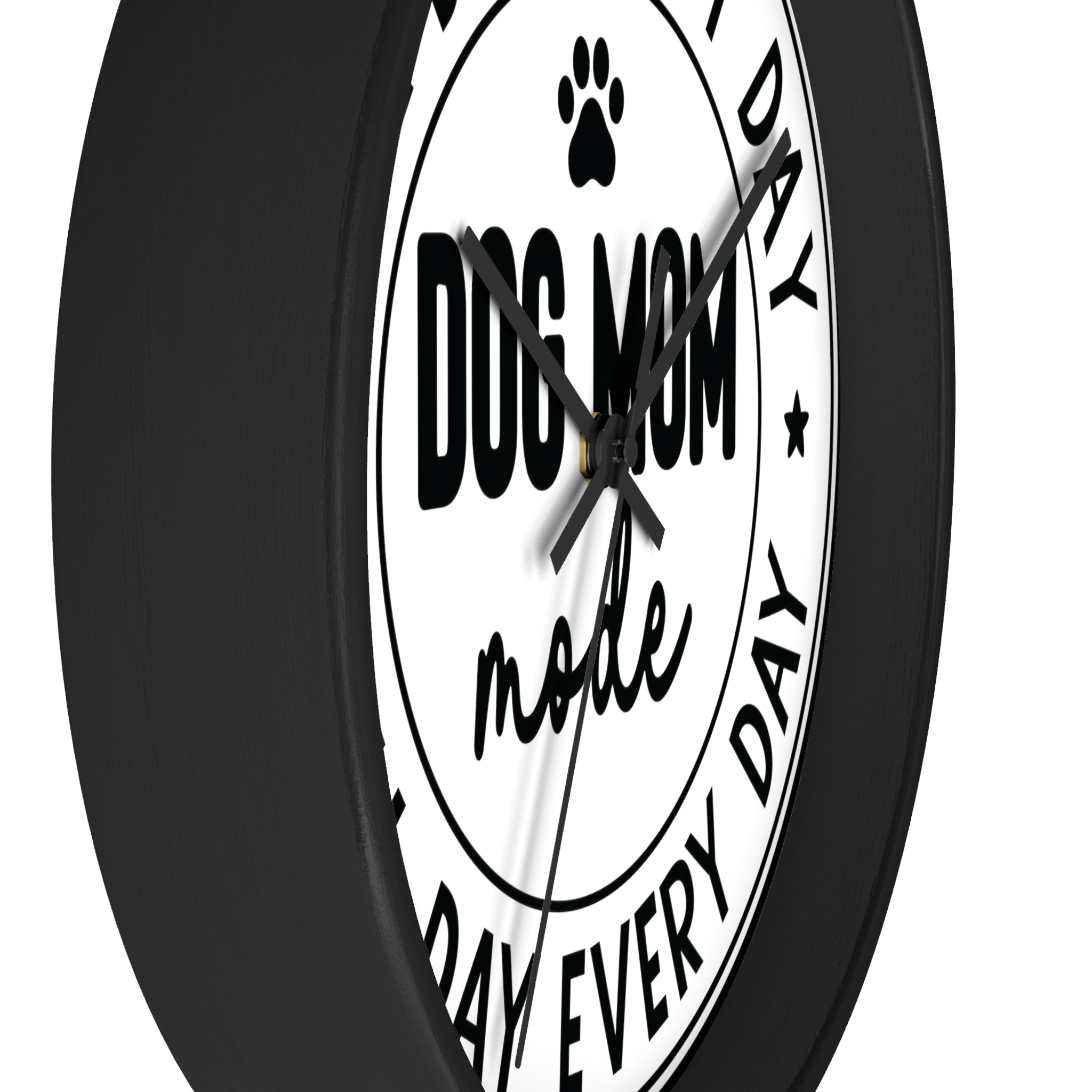 DOG MOM Wall Clock