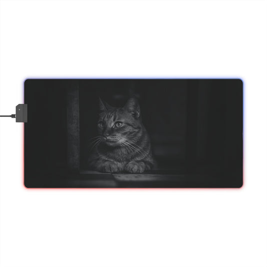 Cat LED Gaming Mouse Pad