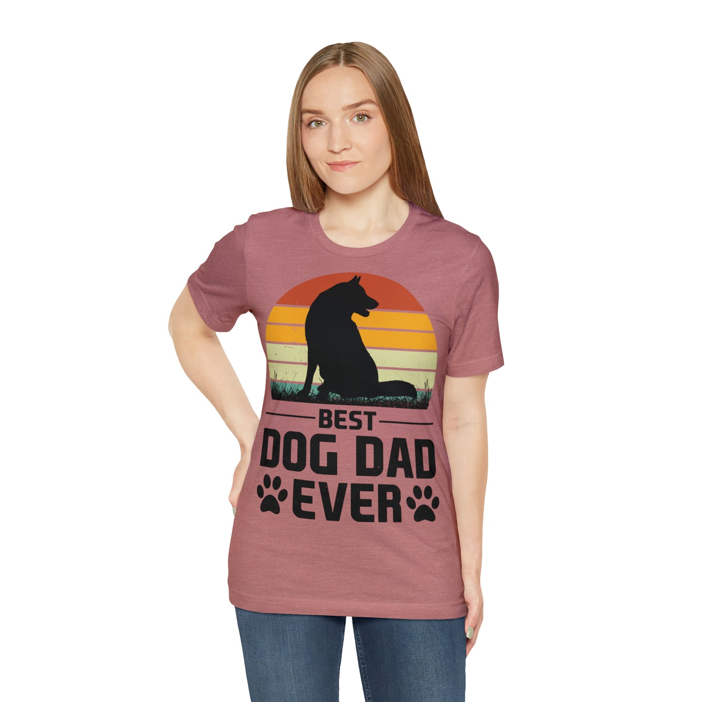 DOG DAD Jersey Short Sleeve Tee