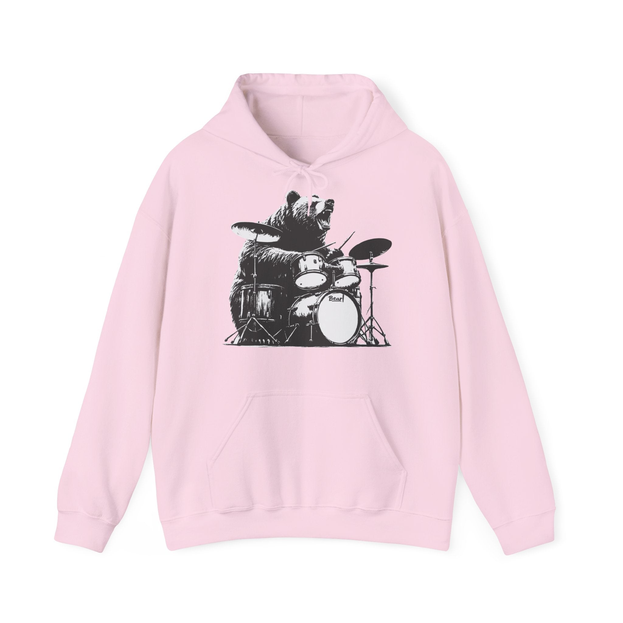 BEAR DRUMMER Unisex Heavy Blend™ Hooded Sweatshirt