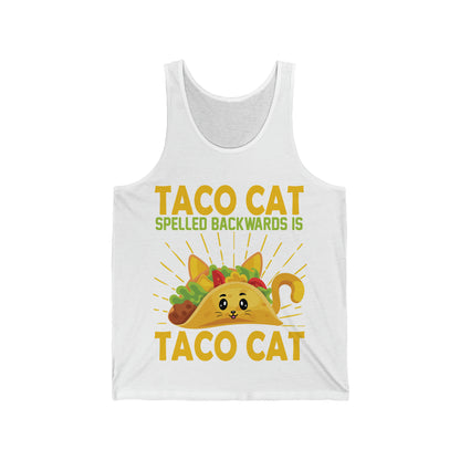 TACO CAT Jersey Tank