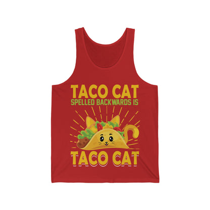 TACO CAT Jersey Tank