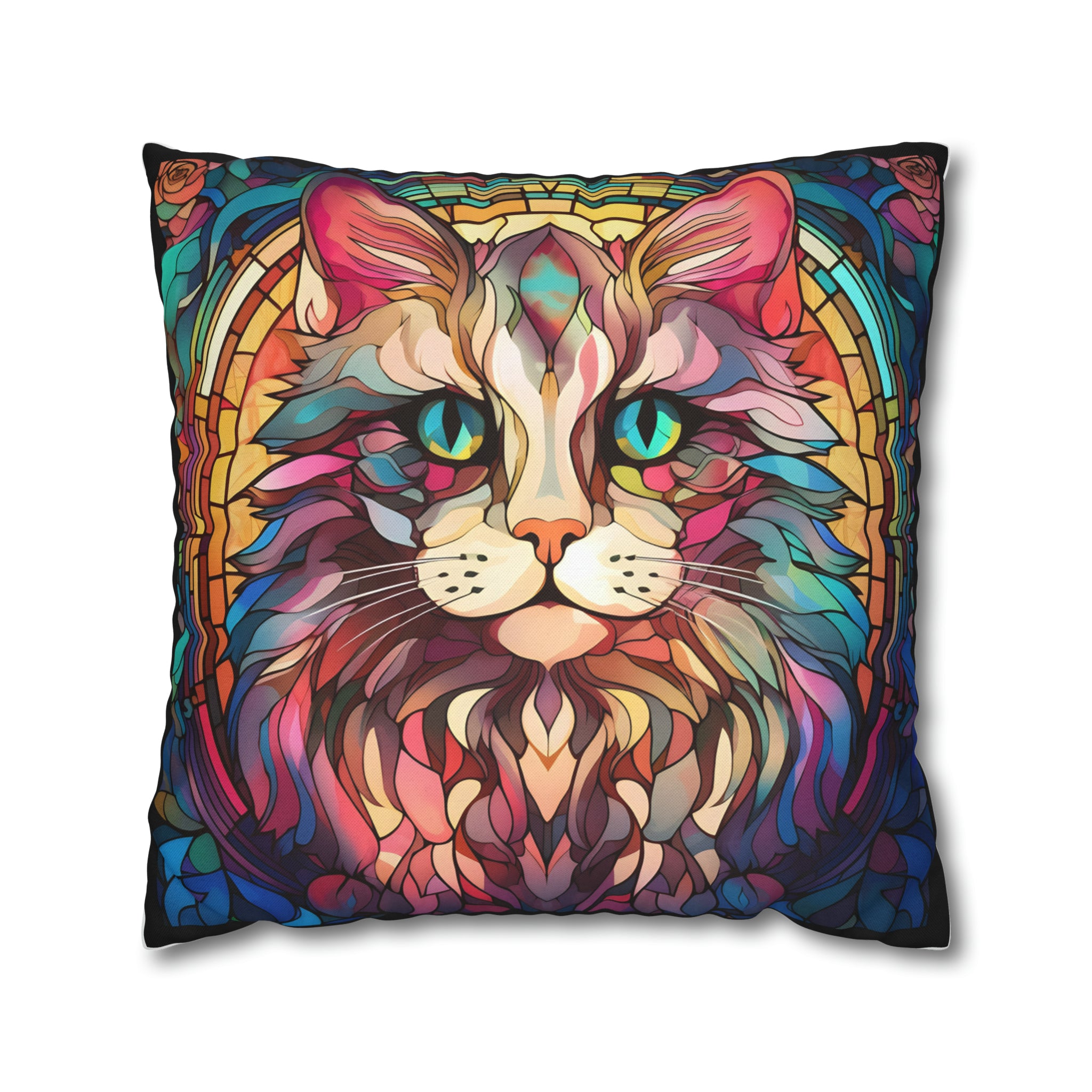 LION CAT Square Pillow Case