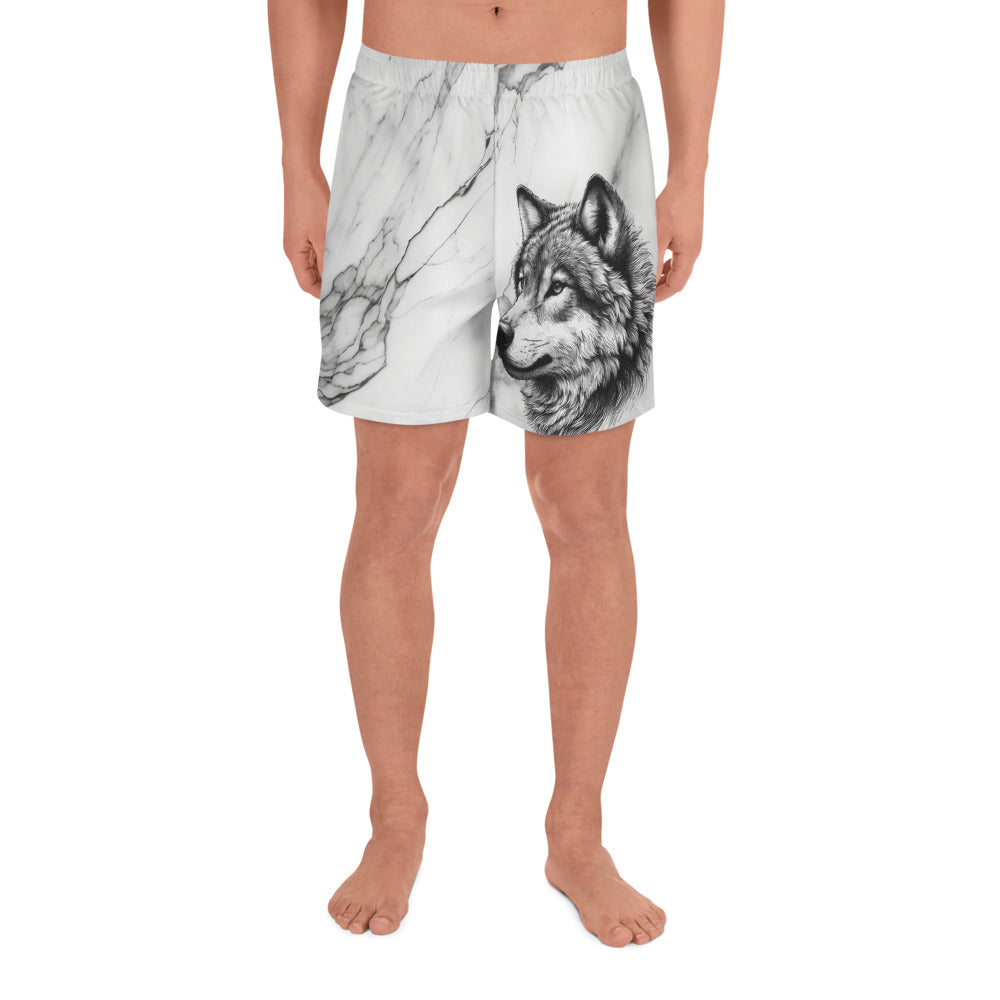 wolf Men's Recycled Athletic Shorts