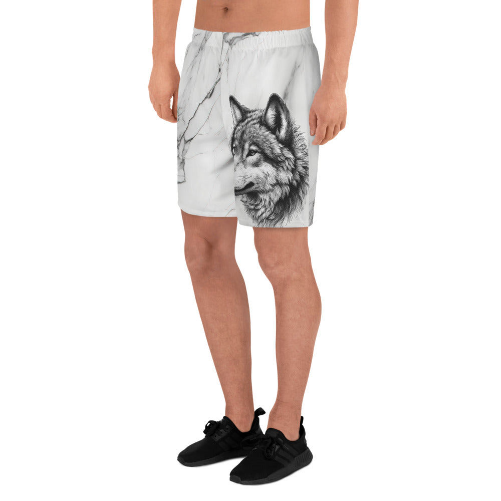 wolf Men's Recycled Athletic Shorts