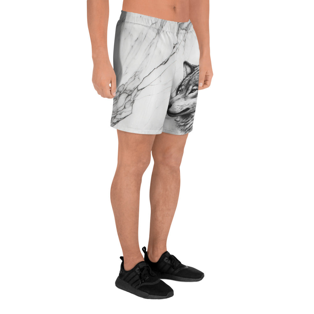 wolf Men's Recycled Athletic Shorts