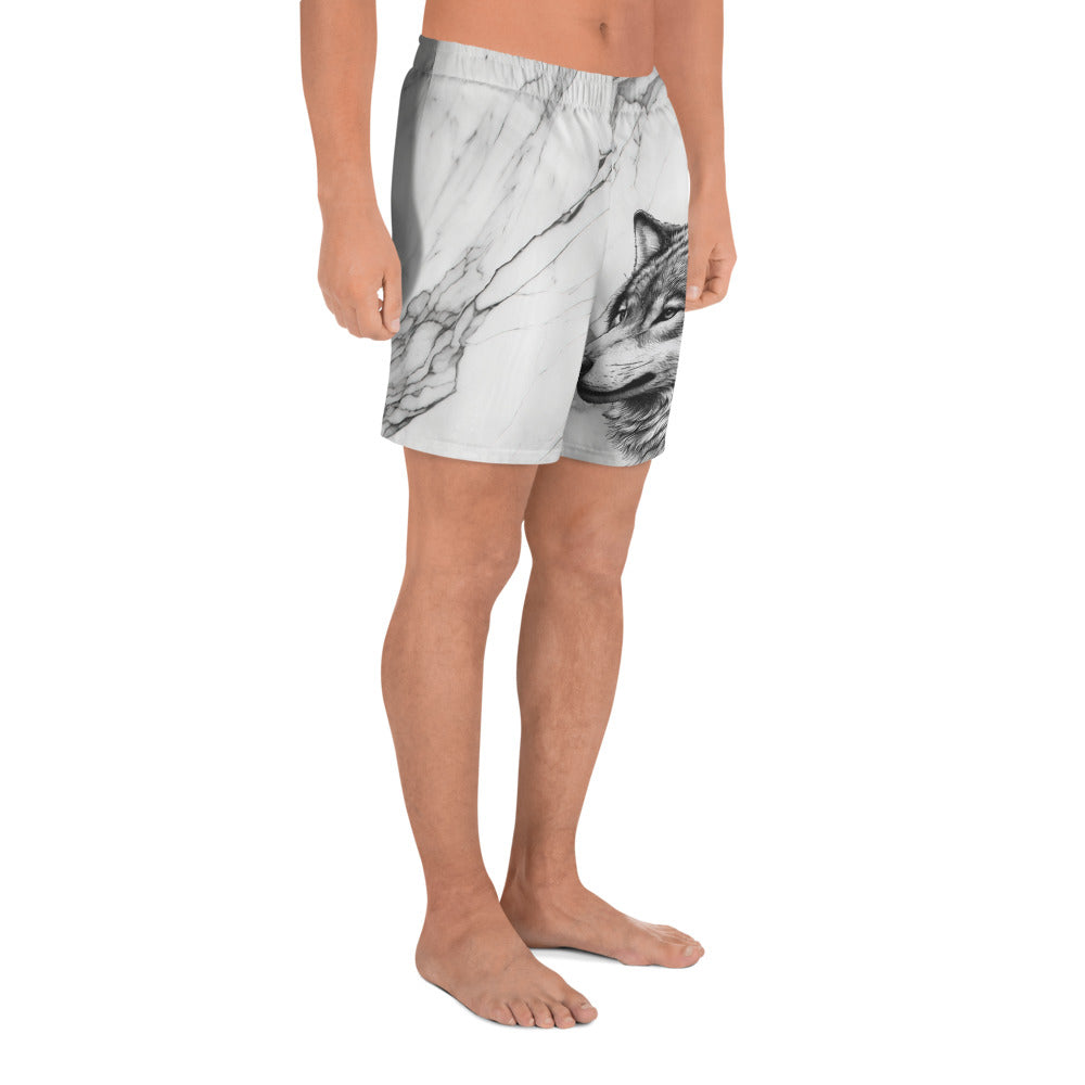 wolf Men's Recycled Athletic Shorts