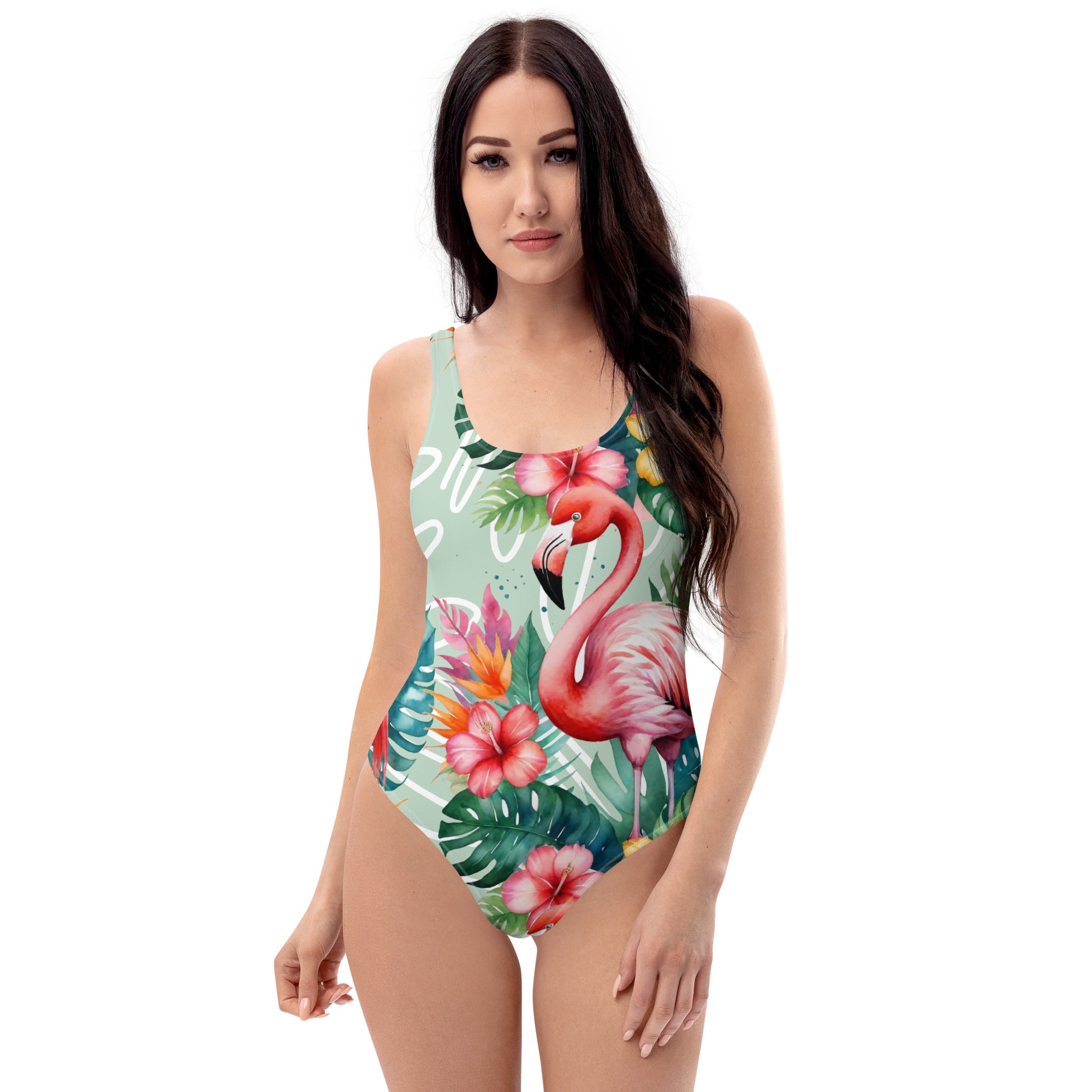 FLAMINGO One-Piece Swimsuit