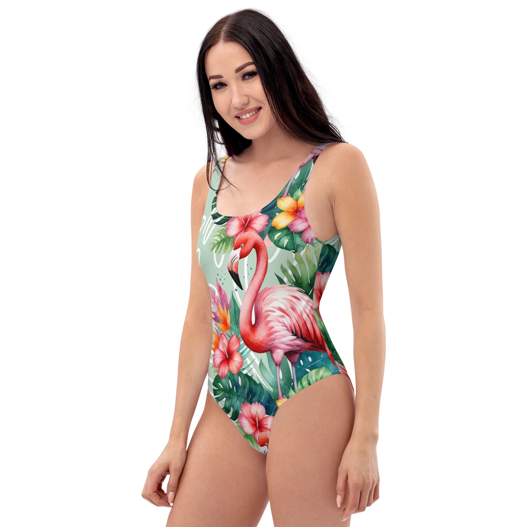 FLAMINGO One-Piece Swimsuit