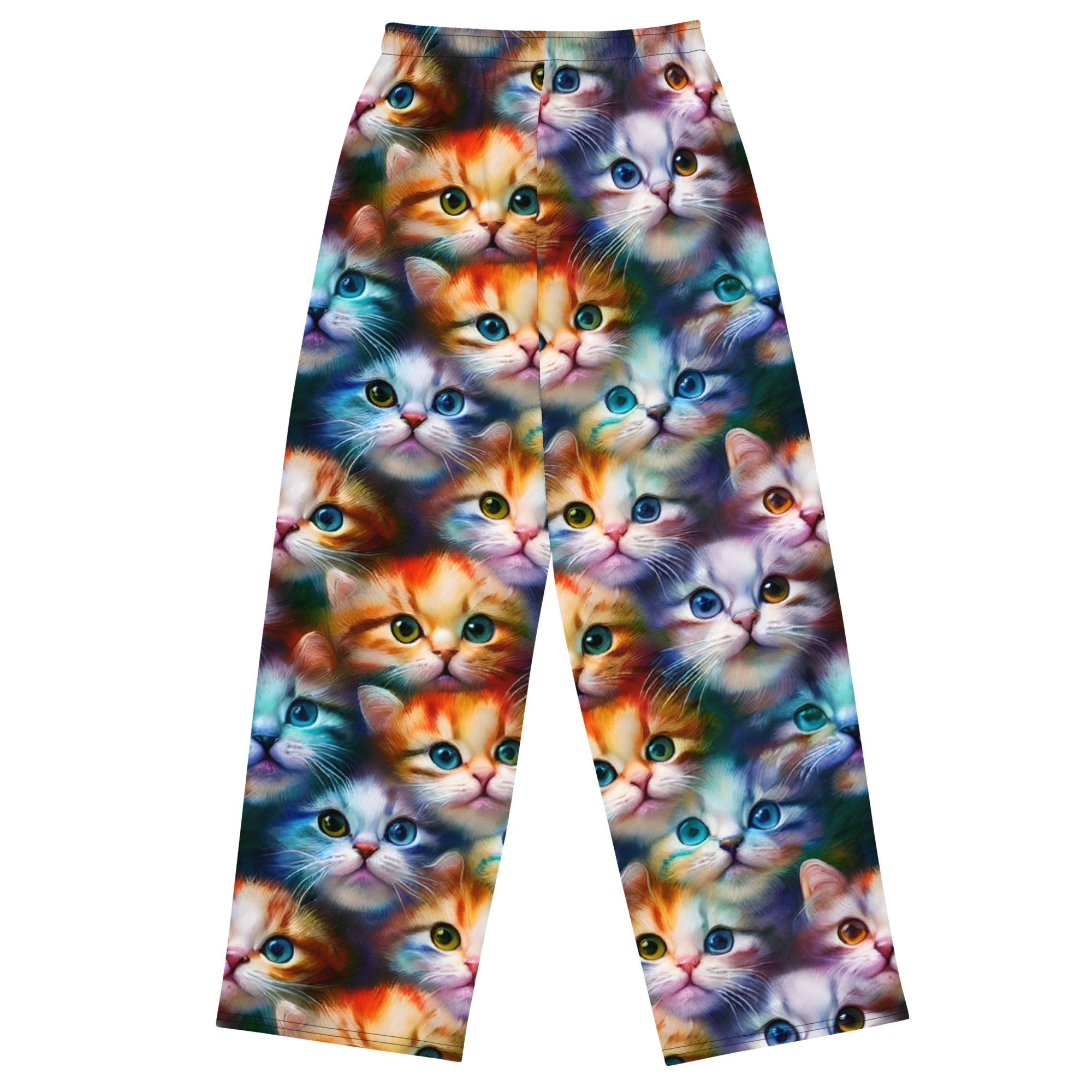 Cats unisex wide-leg pants