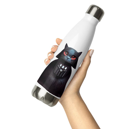 Cat Vader Stainless Steel Water Bottle