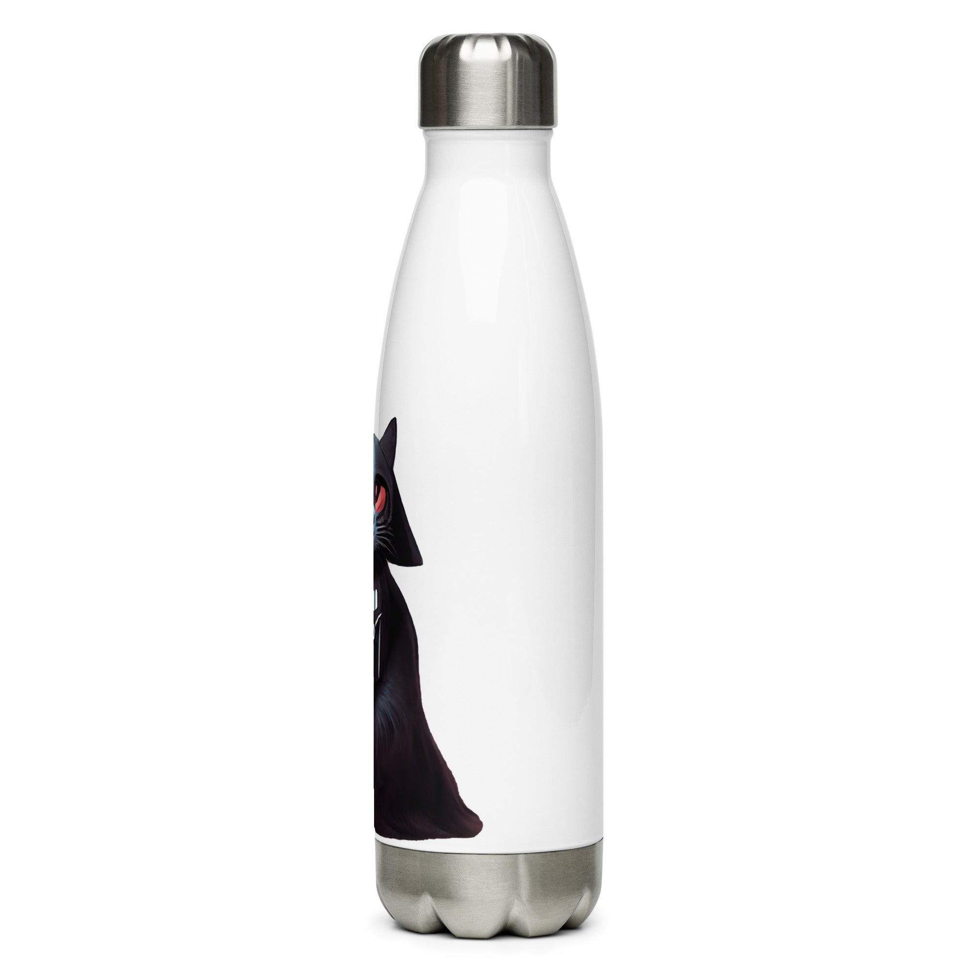 Cat Vader Stainless Steel Water Bottle