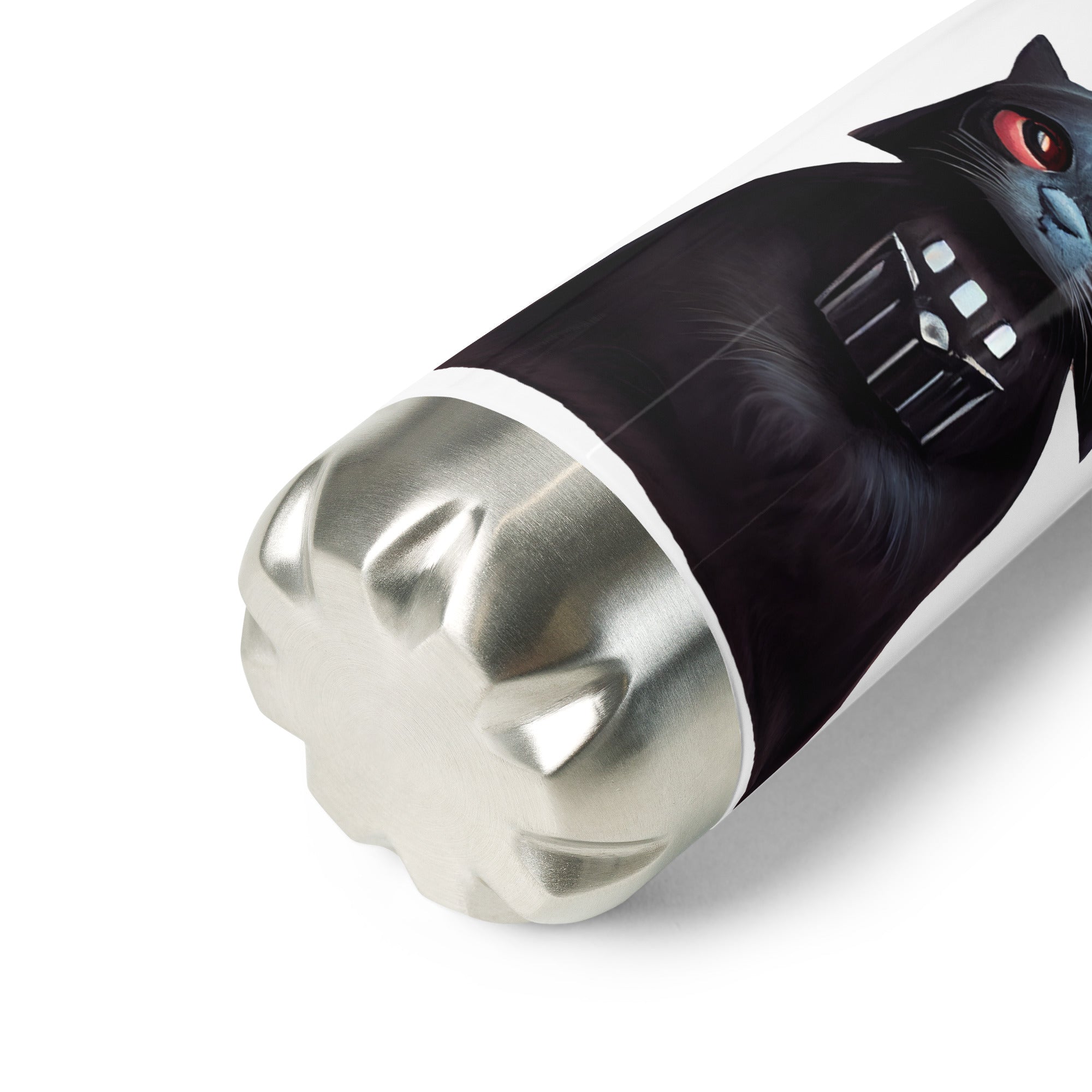 Cat Vader Stainless Steel Water Bottle